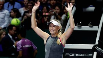 Resultado y resumen de las WTA Finals entre Wozniacki y Williams.