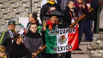 La afición mexicana vivió una fiesta en el Rey Balduino