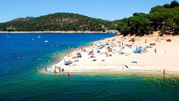 playa de la virgen nueva, pantano de san juan