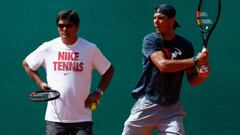 Toni and Rafa Nadal. 