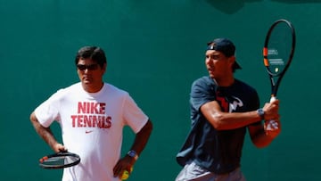 Toni and Rafa Nadal. 