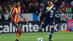 ¡Espectacular gol de tiro libre de Nico Castillo para América!