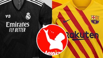 telepizza real madrid fc barcelona camiseta el clasico arbitros redes sociales