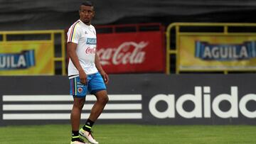 Farid Díaz con la Selección Colombia