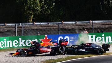 El accidente entre Hamilton y Verstappen que rozó la tragedia