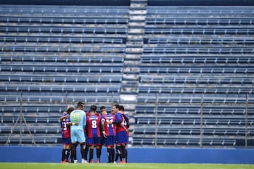 Así lució el Estadio Azul durante el partido entre Atlante y Leones Negros de la Liga de Expansión.