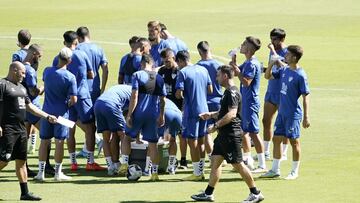 Entrenamiento del sábado a la misma hora del partido. Hará calor.