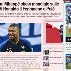 El mundo se rinde a Mbappé