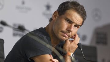 La otitis de Nadal retrasa al mi¨¦rcoles su debut: "Es molesta"