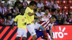 Cristian Noboa, titular ante Paraguay, no podr&aacute; estar ante Colombia.