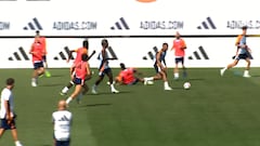 Mbappé leaves keeper in the dust with outrageous solo goal in Real Madrid training