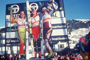 El 22 de diciembre de 1990 gan en eslalon en el Campeonato del Mundo de Morzine, Francia.
