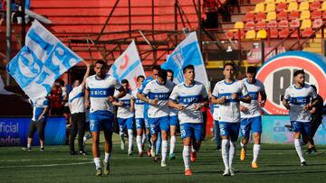 Futbol, Universidad Catolica vs Coquimbo Unido.
Fecha 30, Campeonato Nacional 2024.
El equipo de Universidad Catolica es fotografiado contra de Coquimbo Unido durante el partido de primera division realizado en el estadio Santa Laura en Santiago, Chile.
09/11/2024
Felipe Zanca/Photosport
Football, Universidad Catolica vs Coquimbo Unido.
30th turn, 2024 National Championship.
Universidad Catolica's team is pictured against of Coquimbo Unido during a first division match at the Santa Laura stadium in Santiago, Chile.
09/11/2024
Felipe Zanca/Photosport