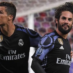 Cristiano mandó callar al Calderón tras el gol de Isco