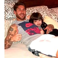 Sergio Ramos presume de su tarde de 'padrazo'