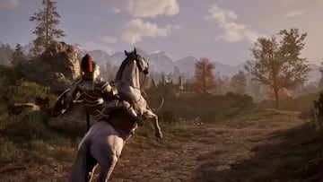 oblivion remastered, caballo con armadura, horse armor, oblivion