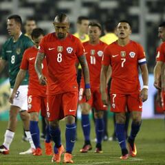 1 x 1 Chile: Alexis no gravitó y Vargas falló en el finiquito