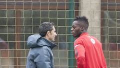 Williams sigue en el primer equipo por las dudas de Aduriz