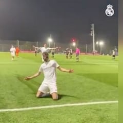 La nueva joya de Raúl que está en racha: Latasa aniquila la red tras un lujoso pase de Gelabert