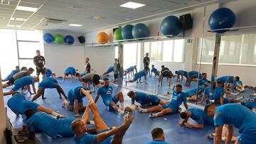 El Ibiza ya suda la camiseta en Murcia