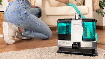 El aspirador de Cecotec con doble dep¨®sito que acaba con la suciedad de la tapicer¨ªa y domina las ventas en Amazon.