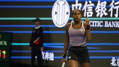 Who does Coco Gauff play against in the final at the 2024 China Open? Opponent, time, date