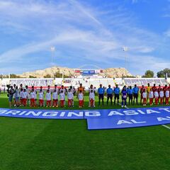 La goleada de Qatar a Corea del Norte en imágenes