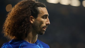 Marc Cucurella, jugador del Chelsea, durante un partido.