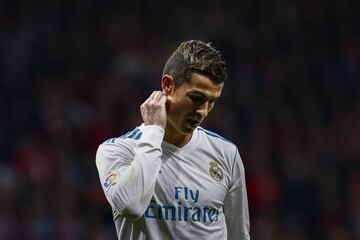 Cristiano again drew a blank in LaLiga as Real Madrid drew with city rivals Atlético Madrid on Saturday.