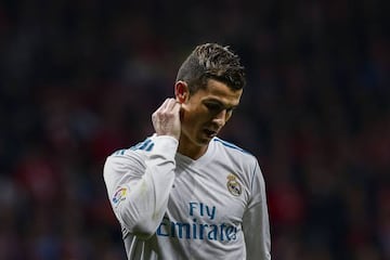 Cristiano again drew a blank in LaLiga as Real Madrid drew with city rivals Atlético Madrid on Saturday.