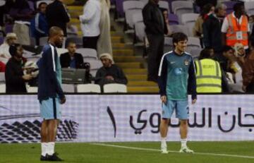 Manchester City se enfrentó a Hamburgo en el Al Ain, de los Emiratos Árabes Unidos.