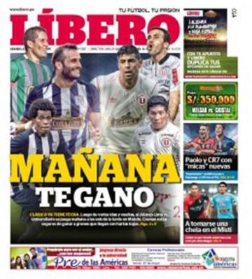 Portadas de la prensa deportiva