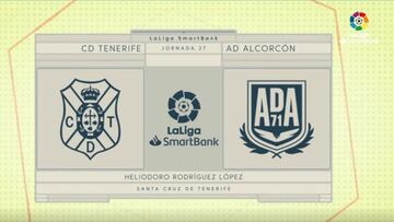 Resumen y goles del Tenerife vs. Alcorcón de LaLiga SmartBank
