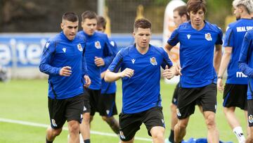 Zubeldia, corriendo en Zubieta