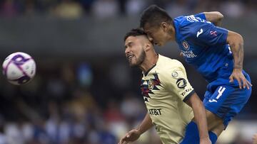 El defensa americanista tuvo una celebración con sus compañeros de equipo y en una polémica acción señaló con los dedos el marcador del Clásico Joven.