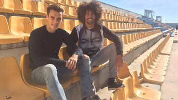 12/01/17 CADIZ ENTREVISTA Brian y Aridane