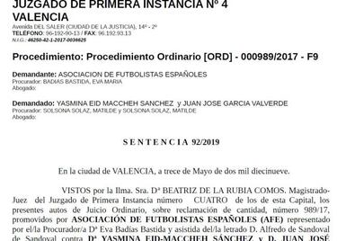 La justicia da la razón a la AFE en el 'caso arquitecta'