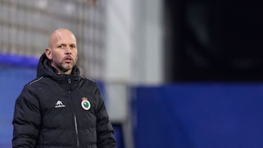 José Alberto, entrenador del Racing.