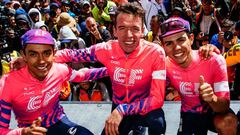 Rigoberto, Higuita y Mart&iacute;nez, tres l&iacute;deres por un Tour