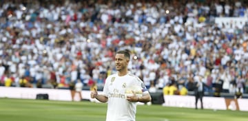 Eden Hazard presented at Real Madrid - the best pictures