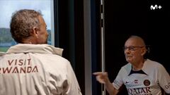 Día oscuro, diluvia en París y Luis Enrique alucina a toda la ciudad deportiva haciendo ‘earthing’