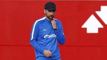 Machín, entrenador del Sevilla.