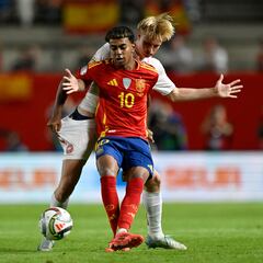 Kristiansen reconoce que ‘fue’ a por Lamine: “No te tengo miedo”