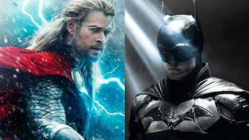 Revelados los sueldos de Chris Hemsworth por Thor Love and Thunder y Robert Pattinson por The Batman