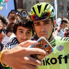 Contador se prueba en Neila en su preparación para la Vuelta