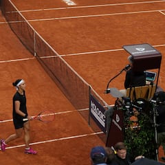 Kalinina: “No le di la mano a Kudermetova porque su país ataca a Ucrania”