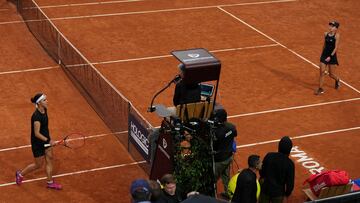 Kalinina: “No le di la mano a Kudermetova porque su país ataca a Ucrania”