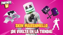 Fortnite: Marshmello regresa a la tienda por tiempo limitado