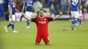 Un genial gol del serbio Luka Jovic le dio el pase a Las &Aacute;guilas a la final de la Copa de Alemania al vencer al Schalke 04. Se medir&aacute; por el t&iacute;tulo al Bayern M&uacute;nich.
 
 
 
 
 
 
 
 
 .