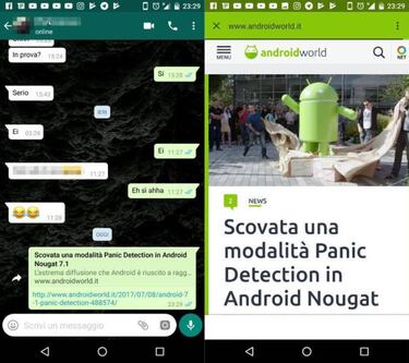 Navegar por Internet sin salir de WhatsApp, nueva función